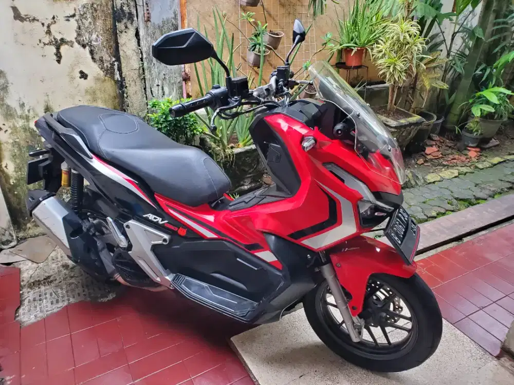 Honda Adv 150 Abs Merah 2020 Keyless Full orisinil.