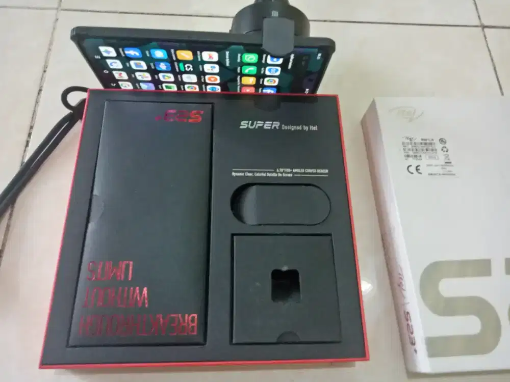 Hp pro 8/256 layar lengkung plus kamera Sony QX-10