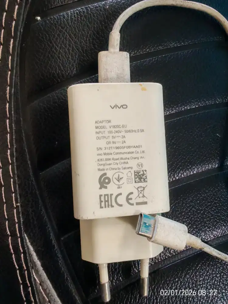 Charger Vivo ori + kabel type C