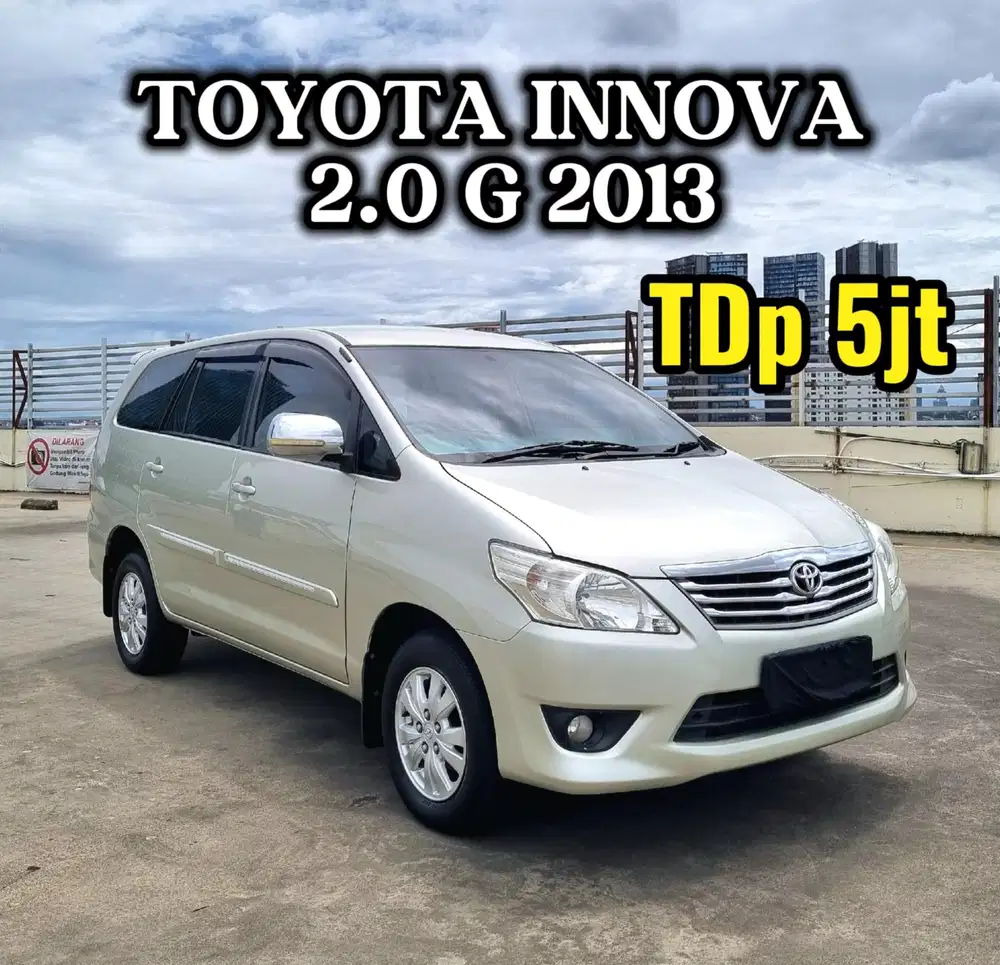 [ TDP 5jt ] Toyota Innova G 2013 Kijang