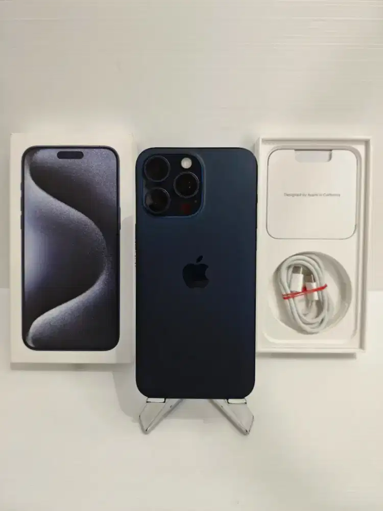 Ip 15 Pro Max 256 Gb Ibox Likenew 99% Sangat terawat bisa TT/BT..