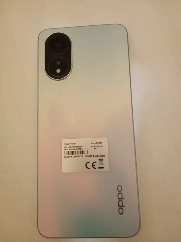 Oppo A18 batangan 4/128 mulus