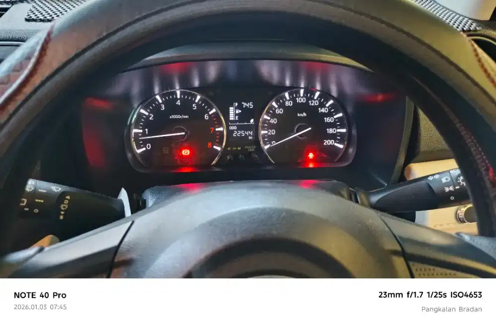 Terios X MT 2023 low km pribadi