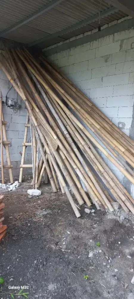 Jual bambu bekas