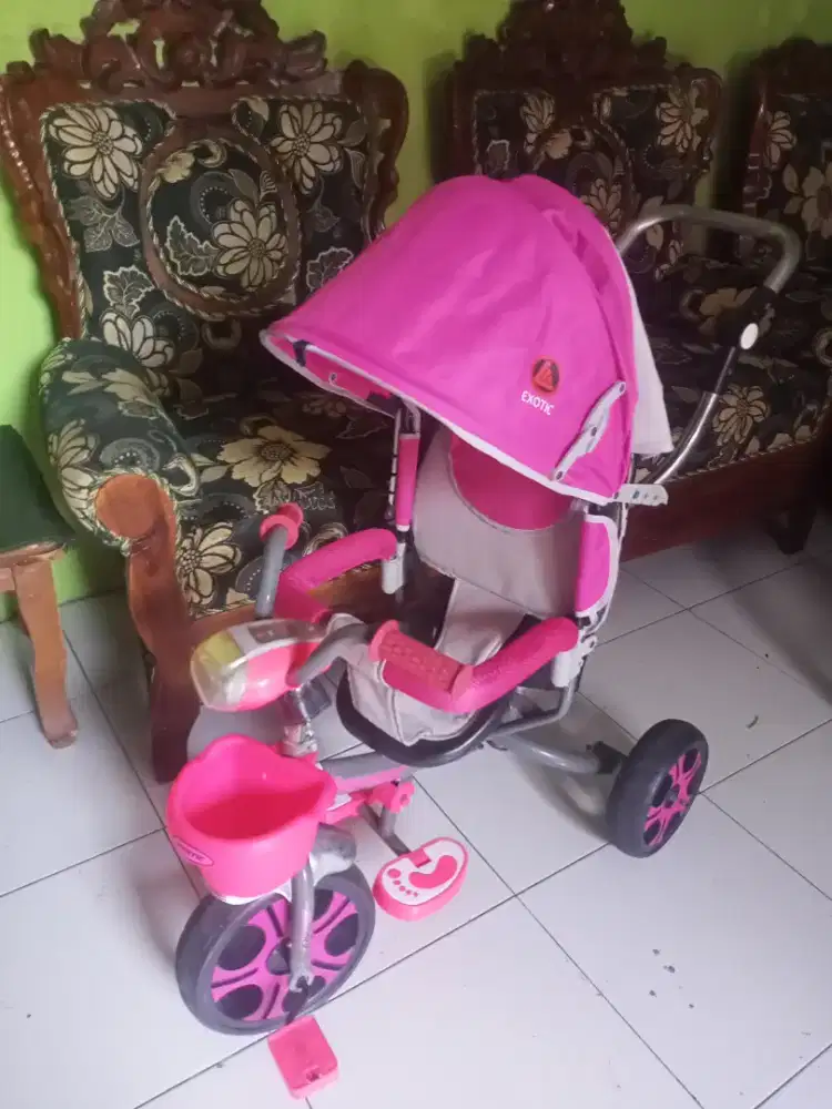 Sepeda anak roda 3 merk exotic
