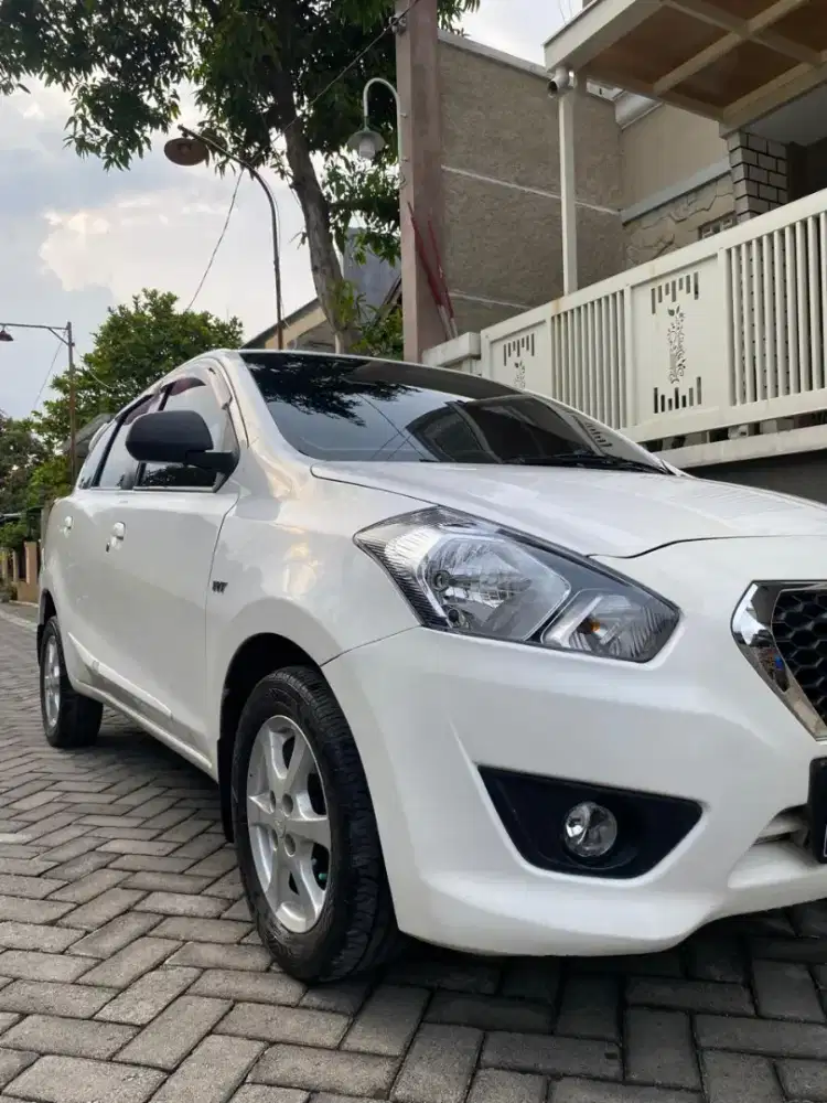Datsun Go 2015 Putih istimewa original mulus