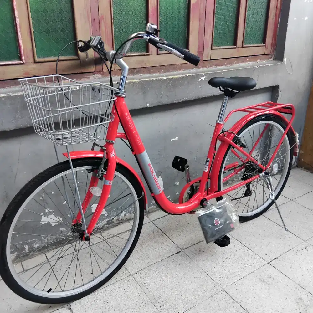 Sepeda keranjang polygon nevada