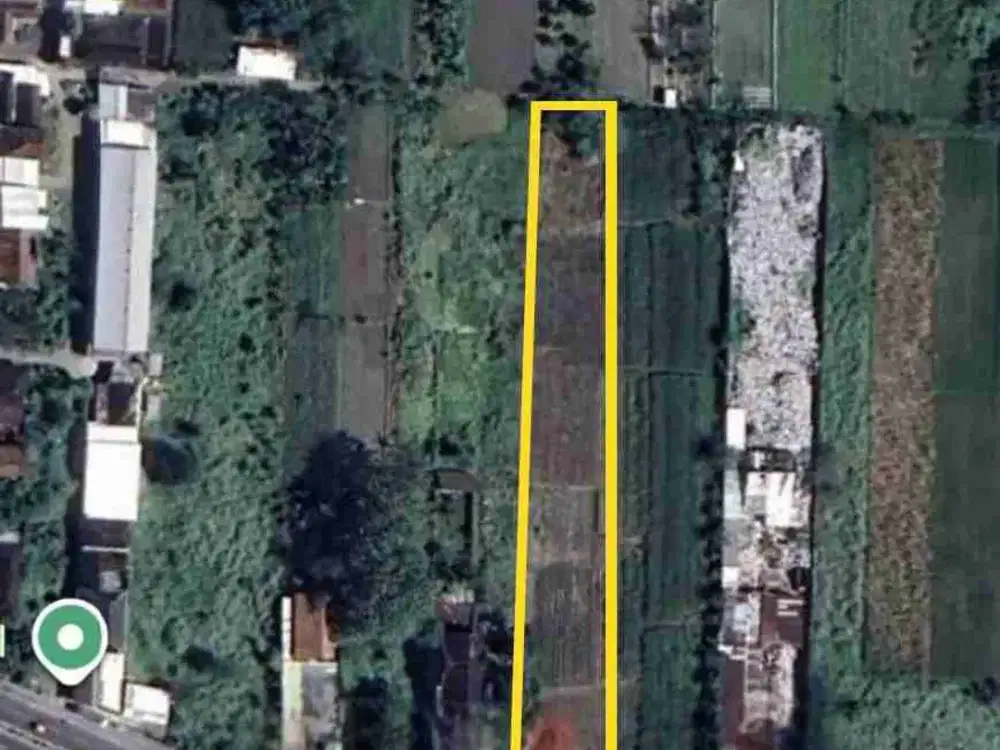 Tanah menarik pinggir jalan solo yogya