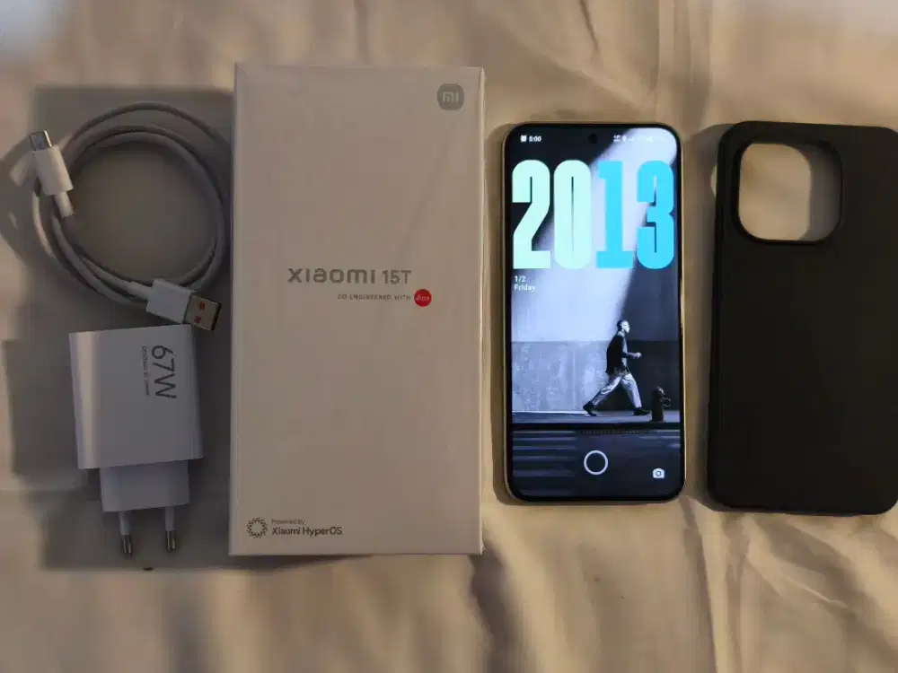 Xiaomi 15T 12/512 GB Silver Garansi Resmi like new