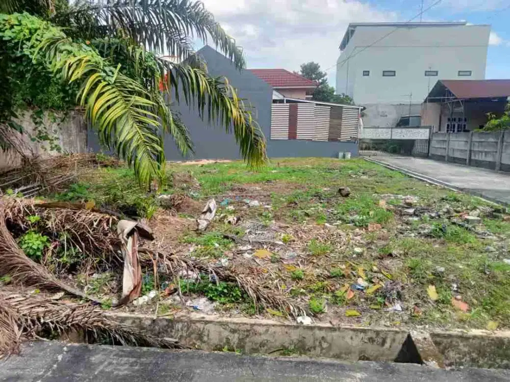 Tanah kosong 311m2  di Simpang Tiga dekat Bandara kota Pekanbaru