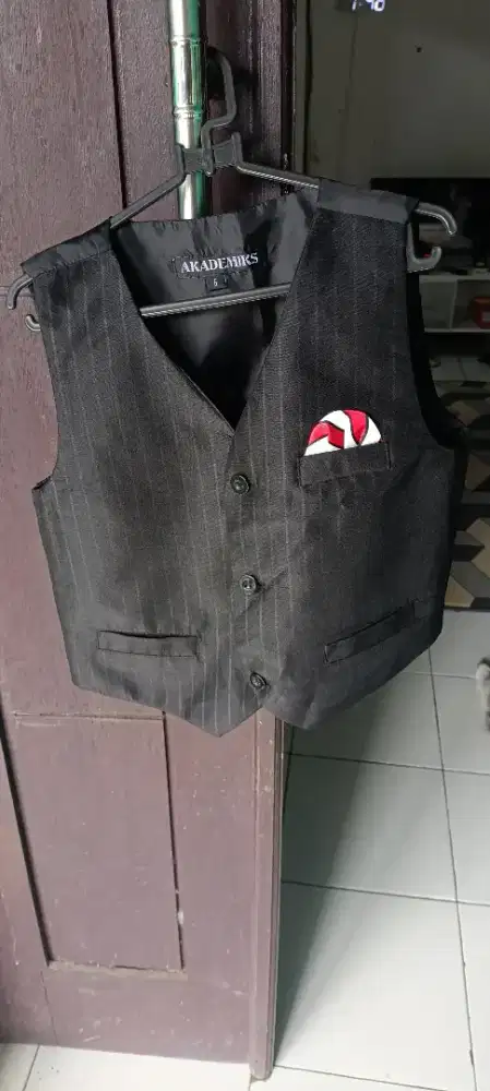 Baju rompi plus celana anak pria