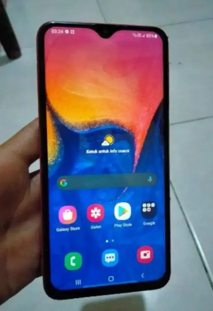 Samsung A10 ram 2/32