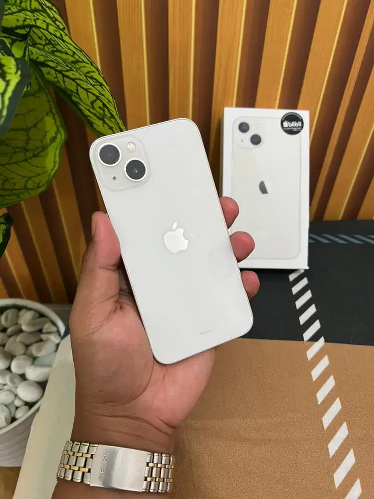 IPHONE 13 128GB IBOX WHITE GARANSI ON