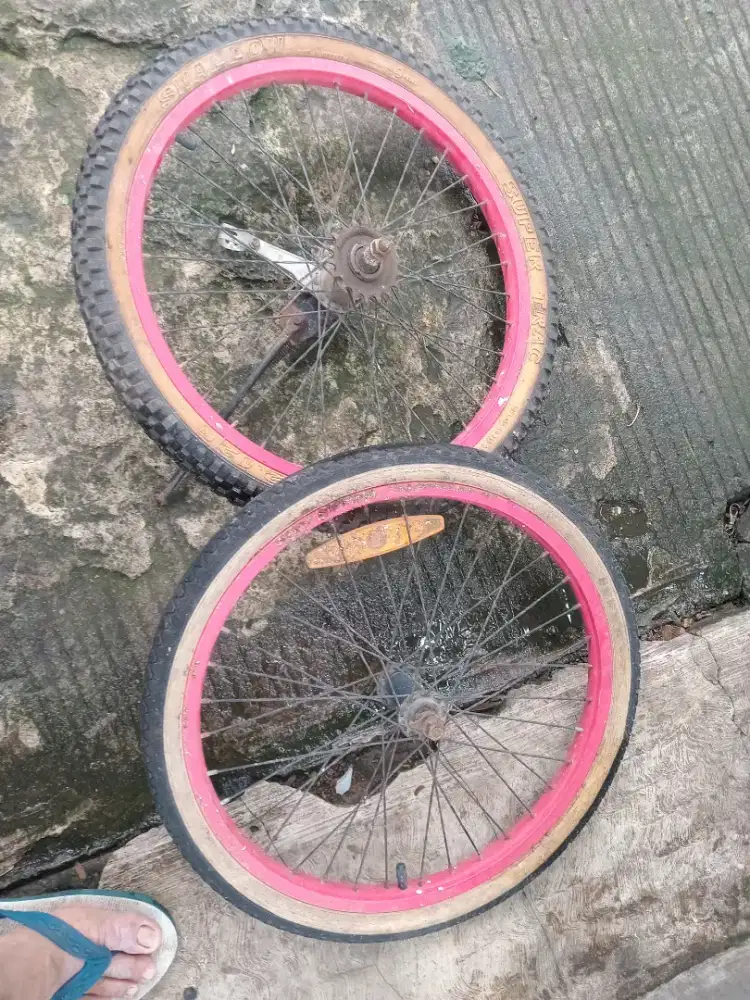 Velg sepeda terpedo 22inch