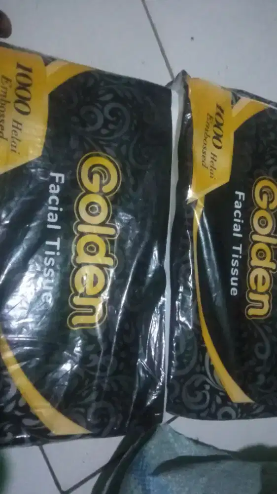 Tissu Wajah Golden