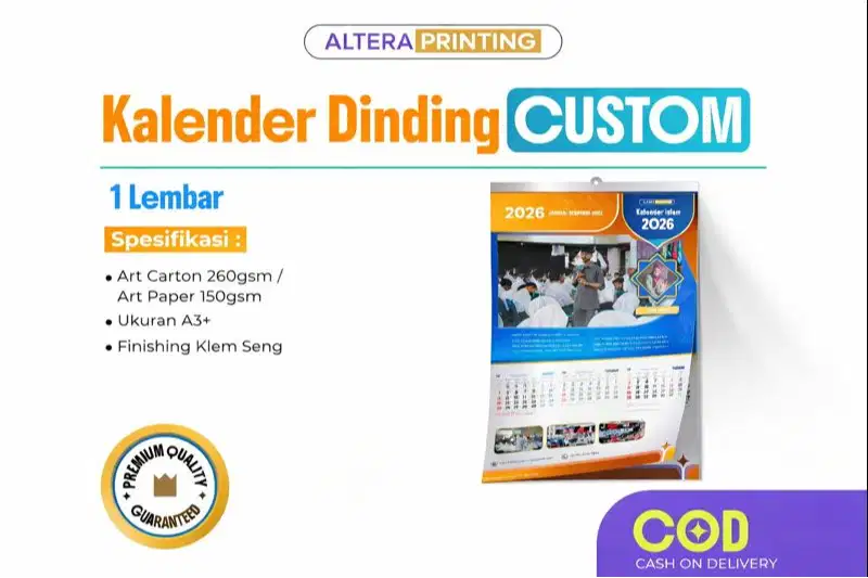 Kalender Dinding 2026