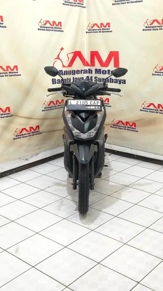 Honda Beat Deluxe Iss Tahun 2022 hitam doff