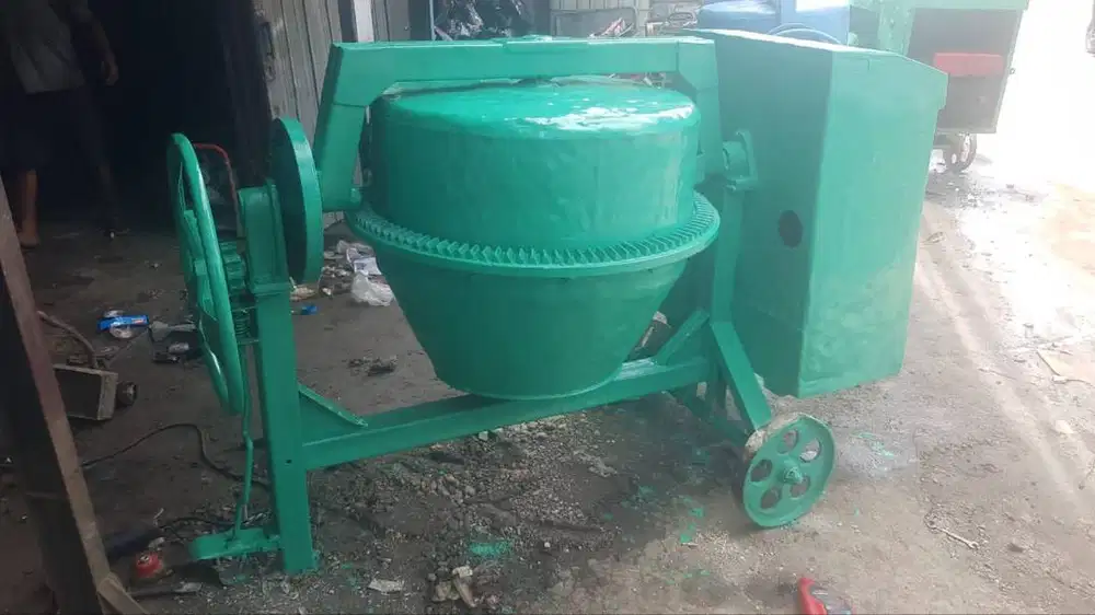 Jual Mesin Molen Cor Beton Bekas Merk Tiger Murah Meriah