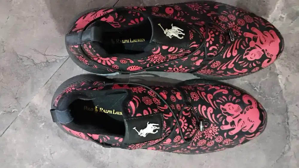 Ralph lauren Black Maroon 43