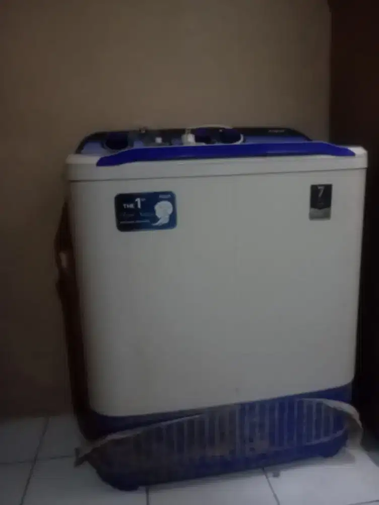 Jual mesin cuci 2 tabung, aqua