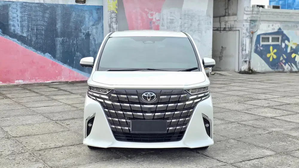 [KM 4.000]TOYOTA ALPHARD 2.5 HEV HYBRID TSS AT PUTIH 2024 MODELLISTA