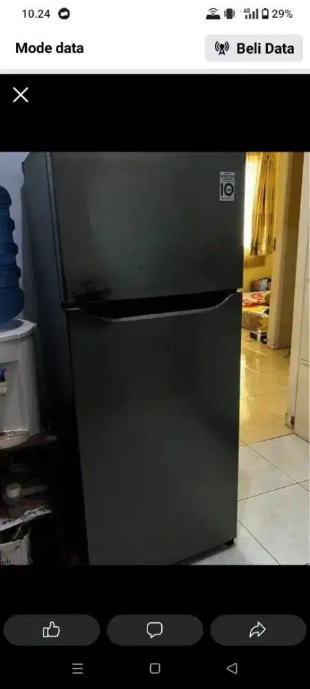 Kulkas LG inverter 2 pintu