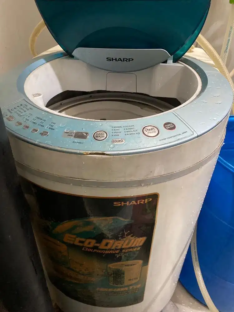 Mesin Cuci Sharp topmount dolphinwave