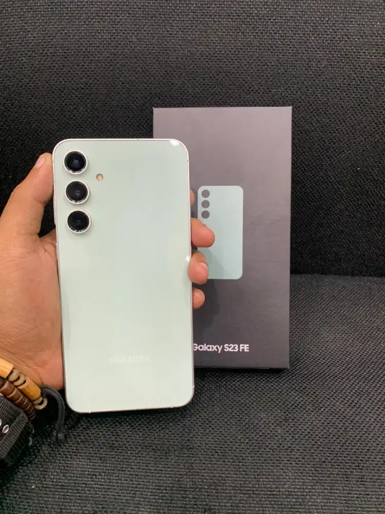 Samsung S23 FE 5G 8/128 resmi sein, fullset ori, mulus, nominus