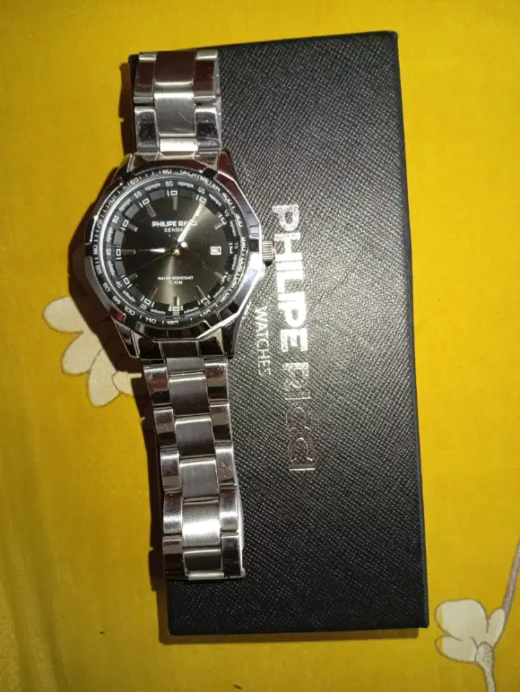 jam tangan pria merek philipe ricci pemakaian seminggu ya