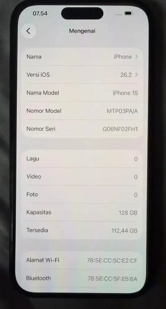 I Phone 15 128 GB