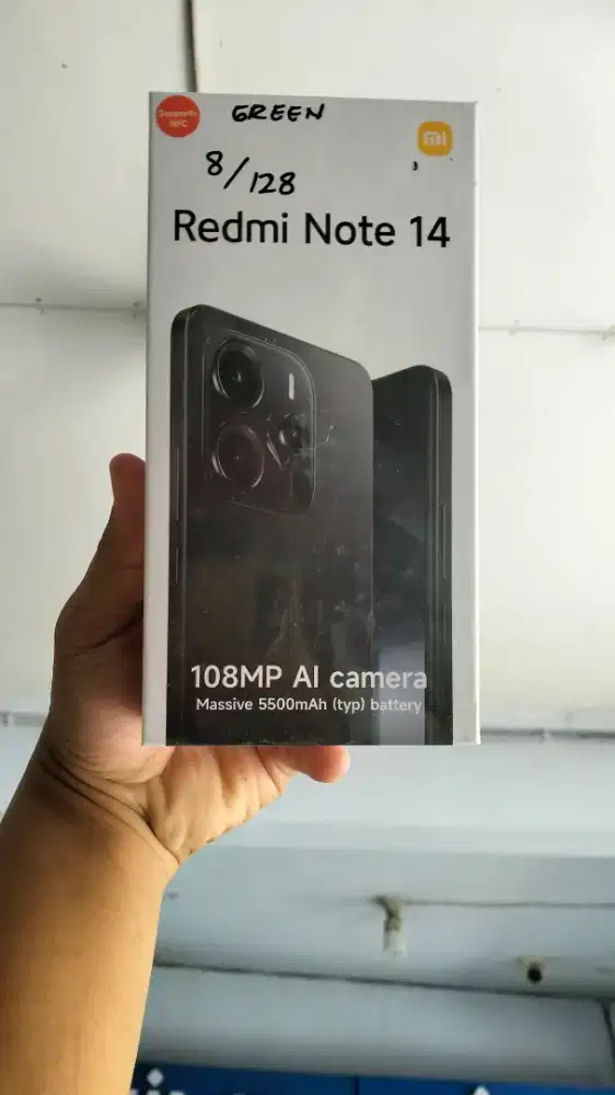 Xiaomi redmi note 14 (8/128) new spesial promo