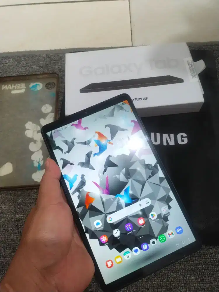 Samsung Tab A9 wifi only fullset 4/64