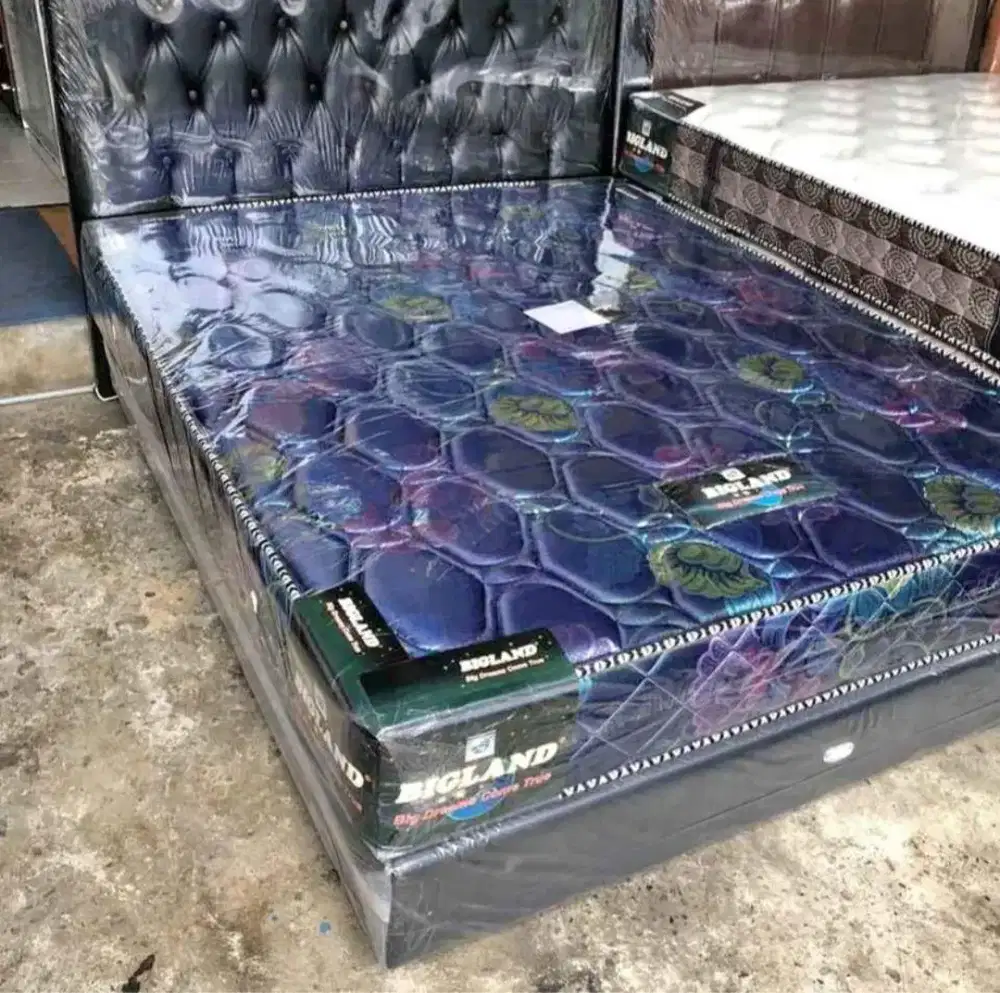 Kasur springbed Bigland tipe deluxe,ready semua ukuran