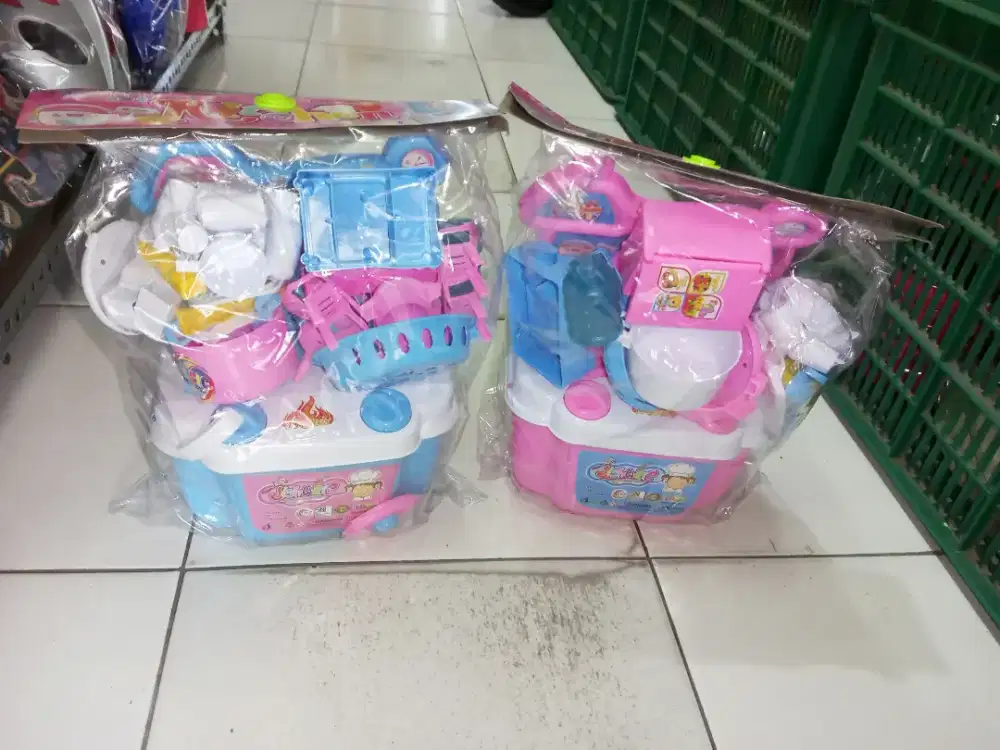 mainan anak happy kitchen set