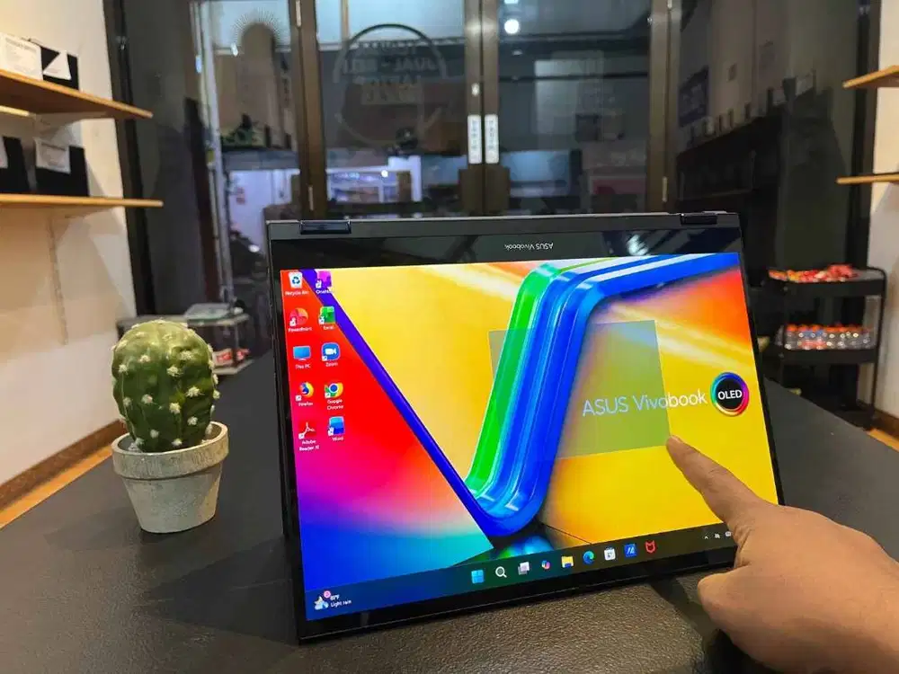ASUS VIVOBOOK OLED // TOUCHSCREEN FLIP 360 // GARANSI RESMI // INTEL I