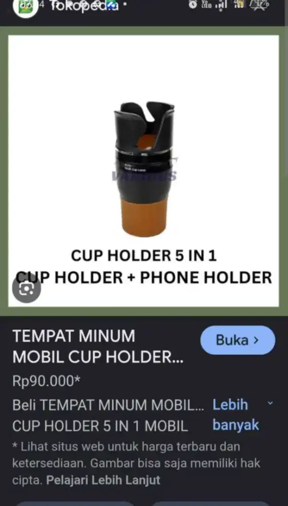 Cup holder mobil 5in1