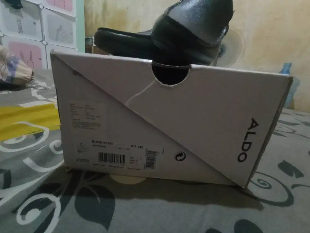 Bovis Men's Black Moccasins Aldo, UK size 7 Original Shoes, UK/India