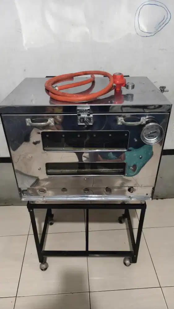 Oven gas stainless Ukuran 60x40x45
