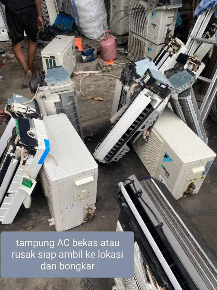 Tampung AC bekas