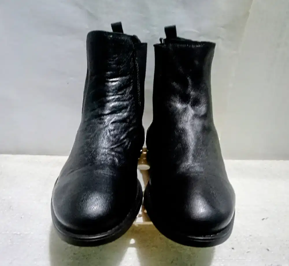 Bata Flex - Sepatu Pria Casual Boots Kulit Import Original