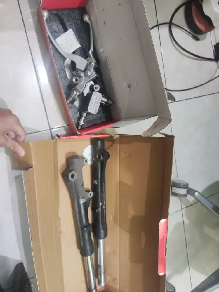 Shock, master rem, cakram motor scoopy