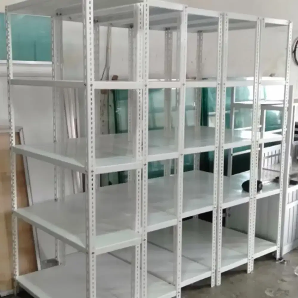 Rak besi siku ambal 6 susun