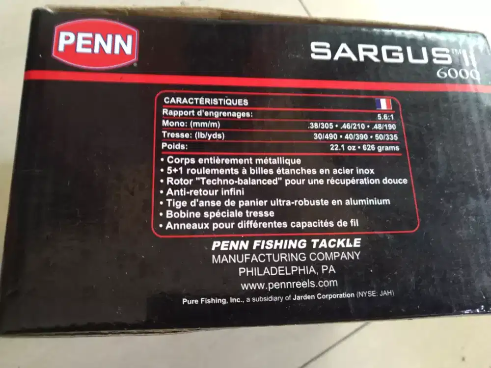 Reel pancing Penn 6000