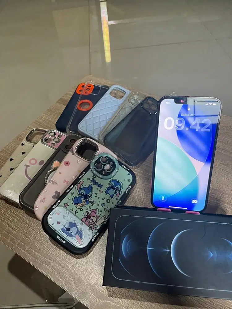 dijual iphone 12 PRO  128GB wrna biru