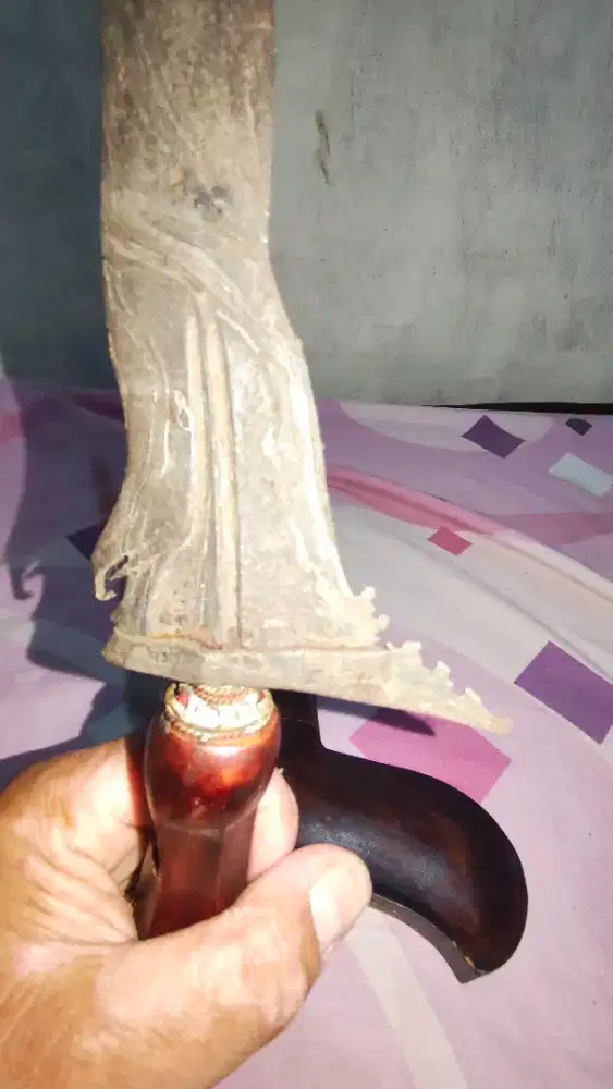 Keris Jangkung Pamor Gubet Buntel Mayit