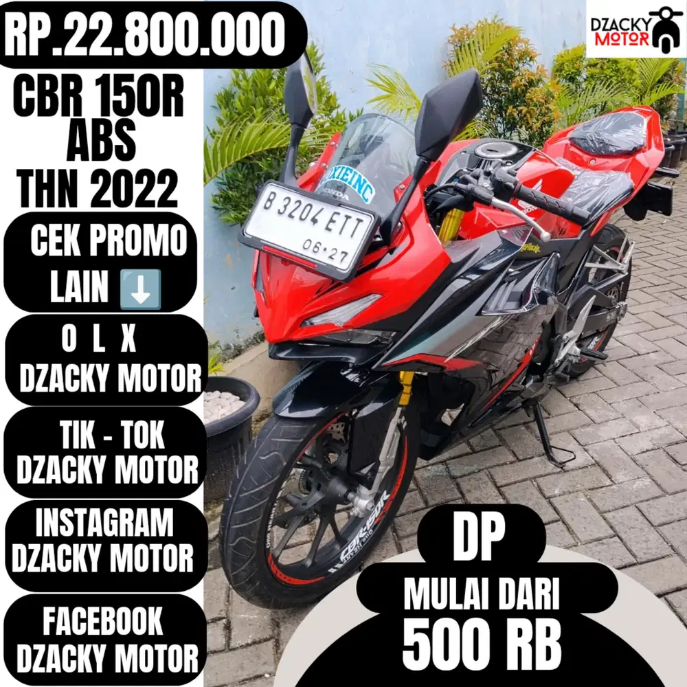 CBR 150 R ABS THN 2022 SECOND LIKE NEW