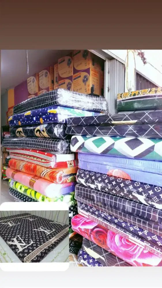 Kasur busa limbah inoac