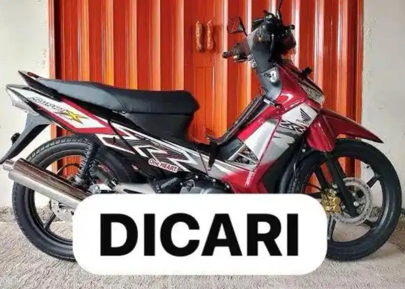 Di Cari Supra X 125 Double Disk DD Tahun 2009 Ke Atas Supra X 2011