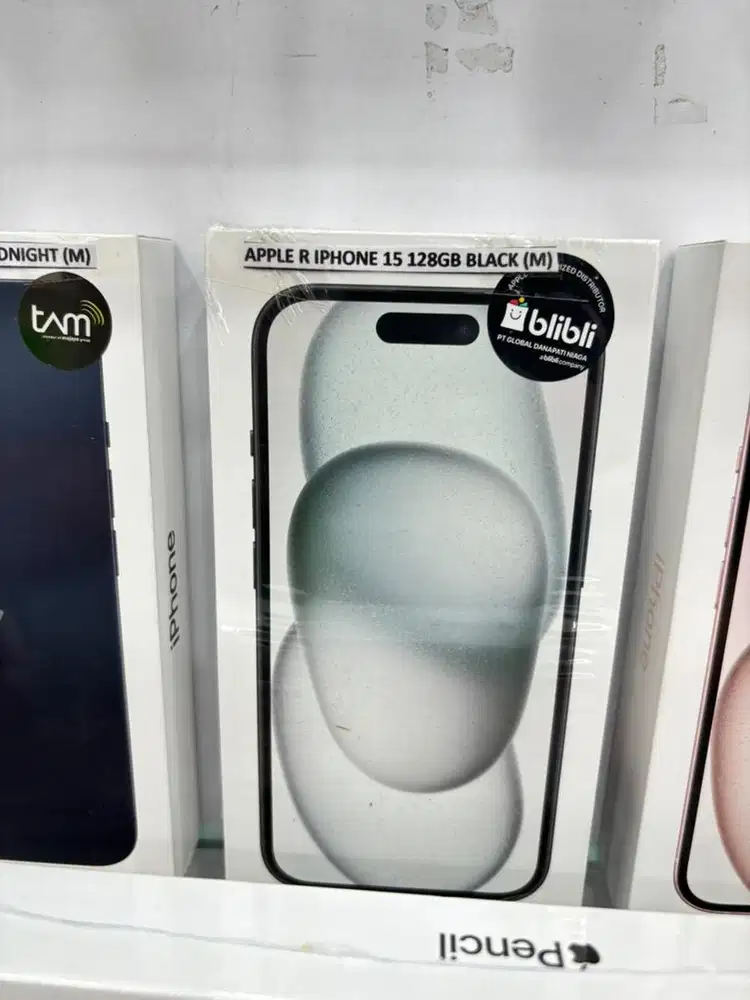 IPHONE 15 128GB HITAM AKULAKU