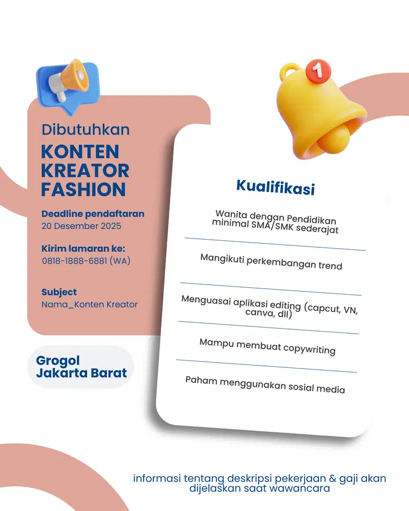 KONTEN KREATOR FASHION